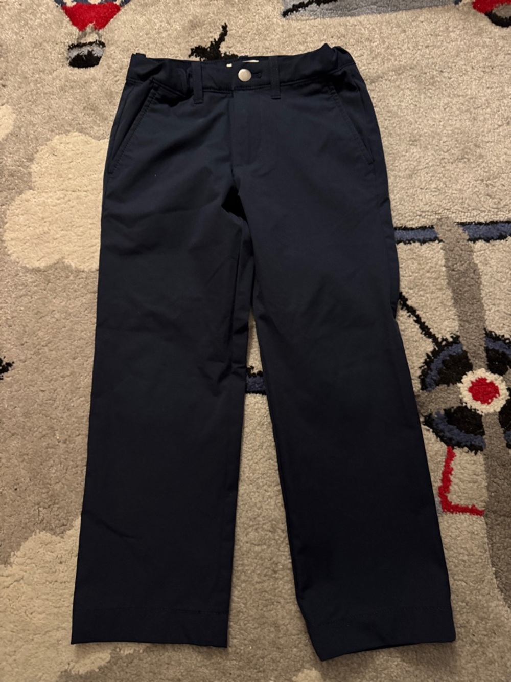 Crewcuts Navy Straight-Leg Kids Pants